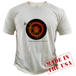 Living a Raging Magma Life organic cotton t-shirt